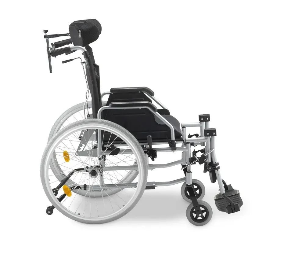 CADEIRA RODAS DELLAMED RECLINAVEL D700 130 KG 